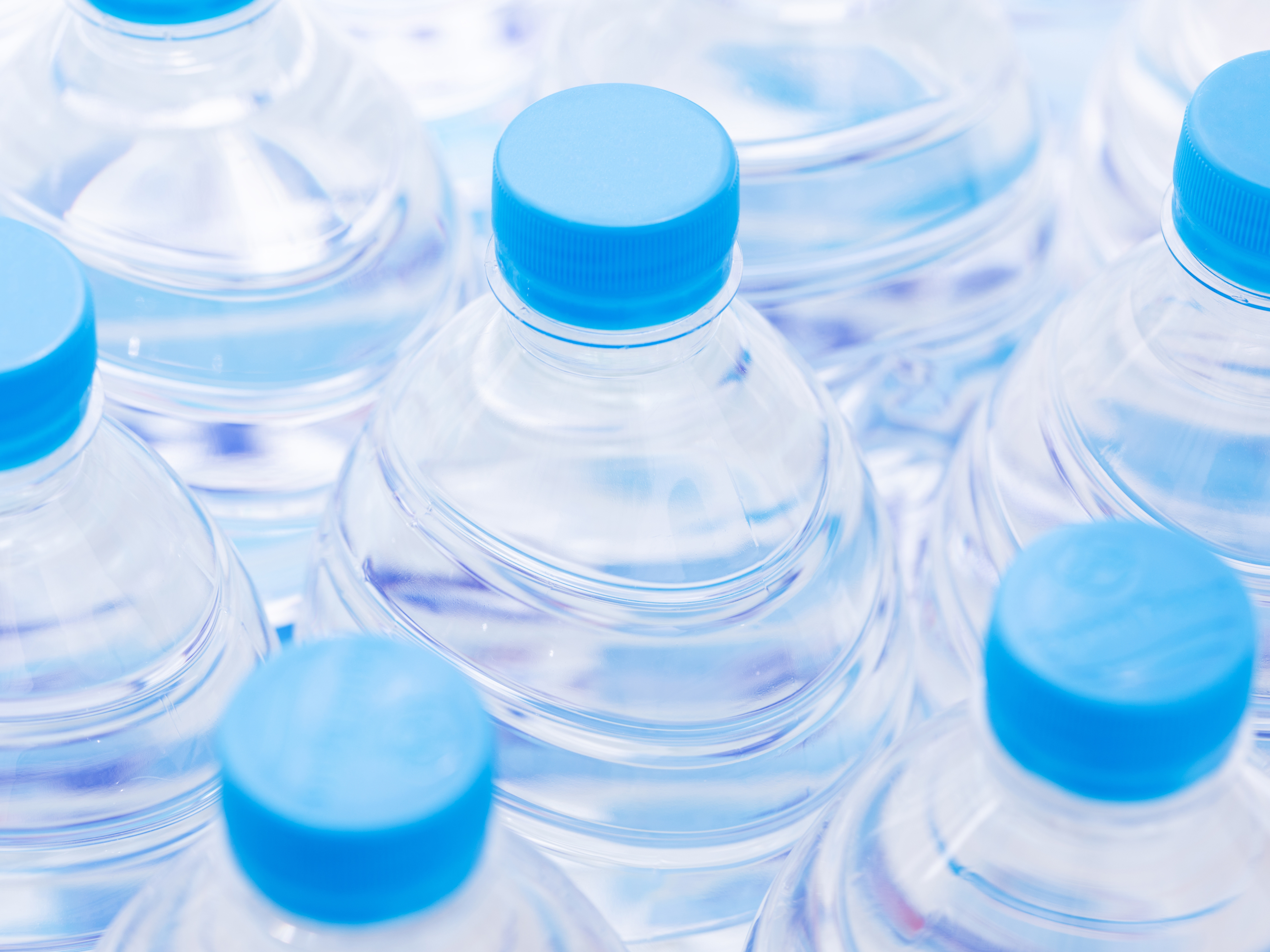 Abbildung von Plastikflaschen
